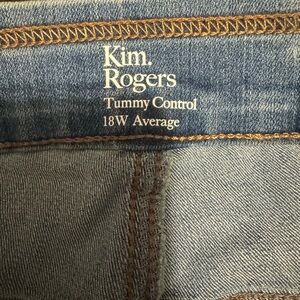 Kim Rogers Denim Skinny Jeans with Tummy Control